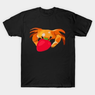 Crab Eating a Strawberry T-Shirt